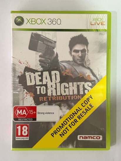 Dead To Rights Retribution Xbox 360