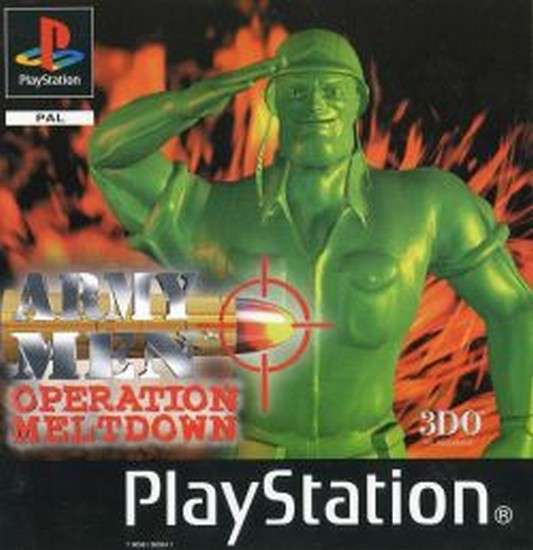 Army Men Operation Meltdown PS1