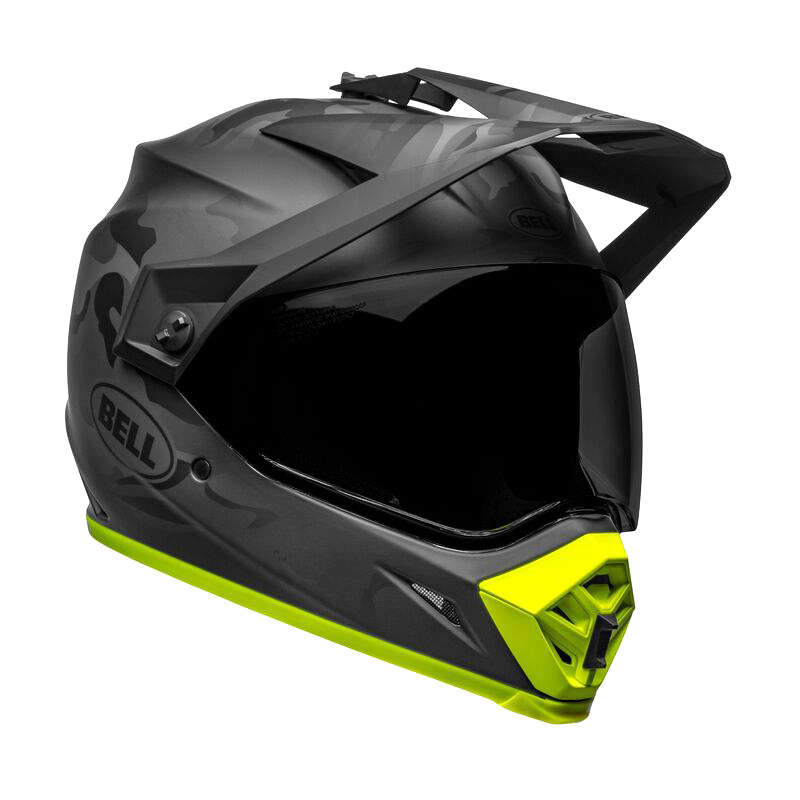 Bell MX9 Adventure Helmet | Stealth Matte Camo HiViz