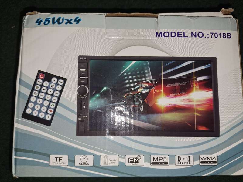 Car Mp5 Player 7inch TFT Touch Screen With TF Card Slot With UsB 2.0 Port