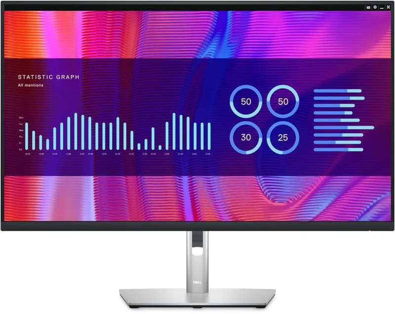 Dell 31.5" P3223DE QHD USB-C Hub Monitor