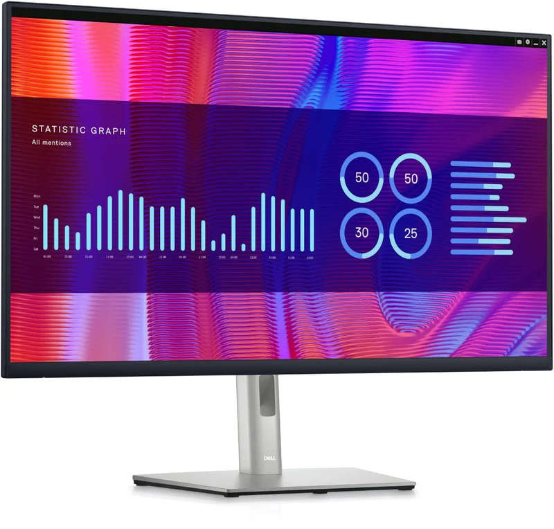 Dell 31.5" P3223DE QHD USB-C Hub Monitor