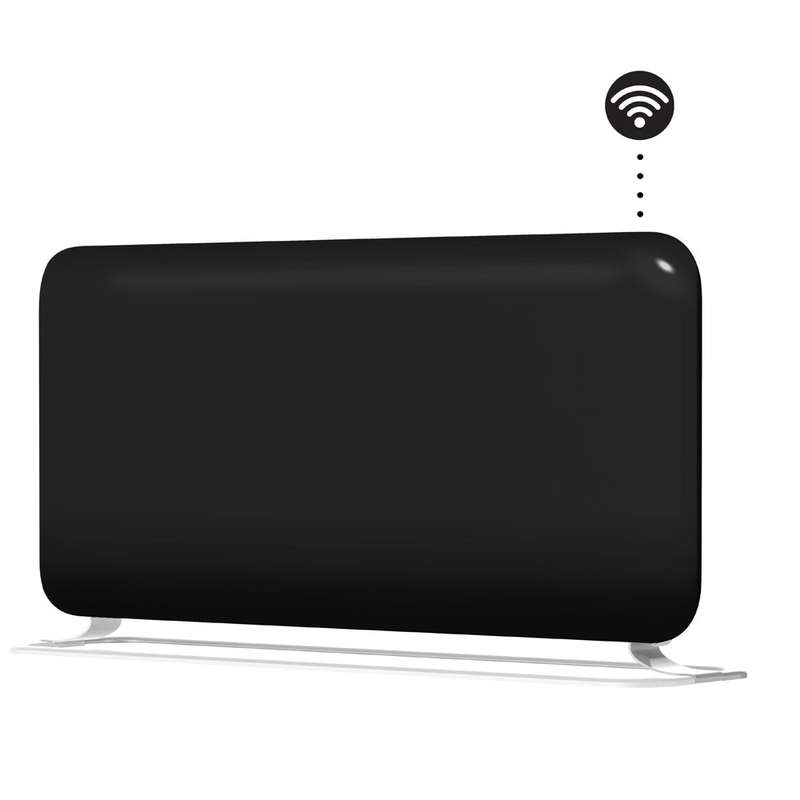 Mill Invisible WiFi panel heater 1500W with dual usage- Black
