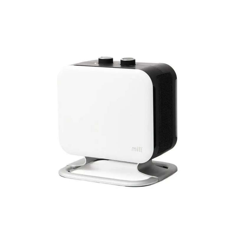 Mill PTC Fan Heater- Compact 1800W White