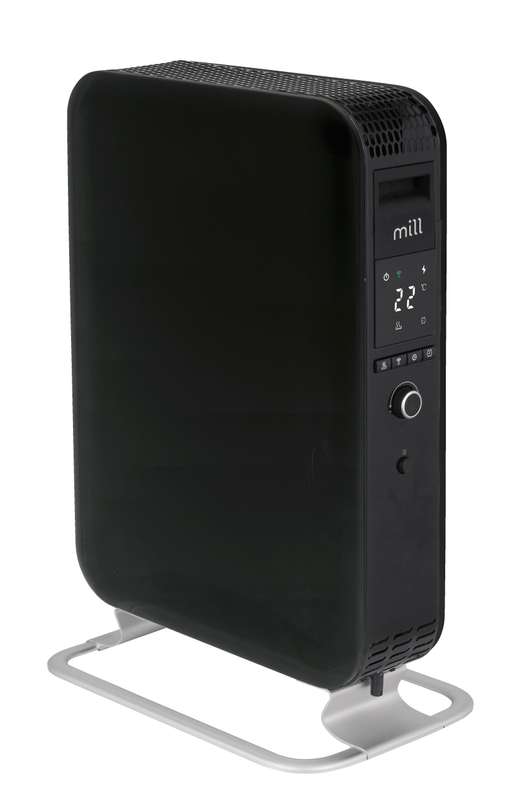 Mill Gentle Air WiFi oil filled radiator 2000W- Black