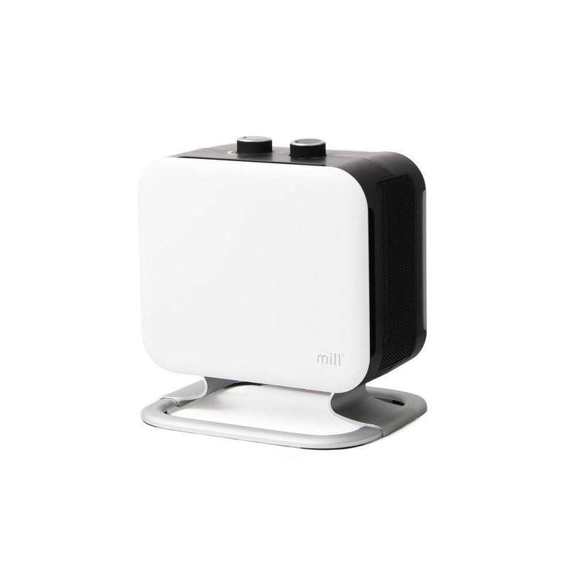Mill PTC Fan Heater- Compact 1800W White