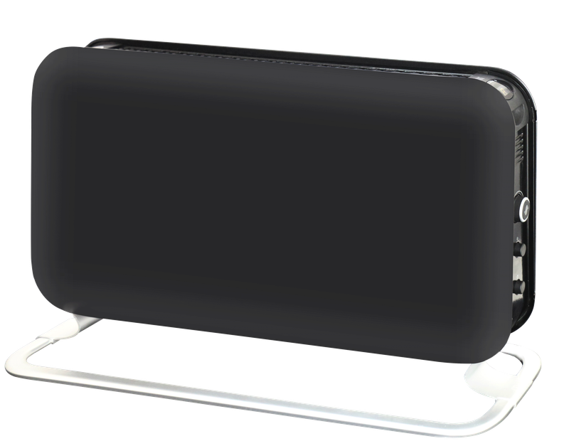 Mill Instant Portable Heater 2000W Led Black