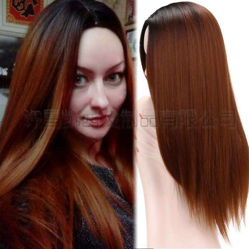 Afro Kinky curly Brazilian Hair African Ameri Curly Body Wavy Women Wig Long Hair