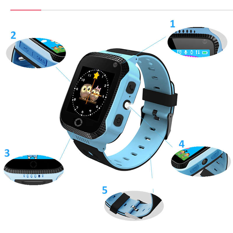 Q528 GPS Children Smart Watch With Camera Baby Watch SOS Call Location Device Tracker Kid Safe