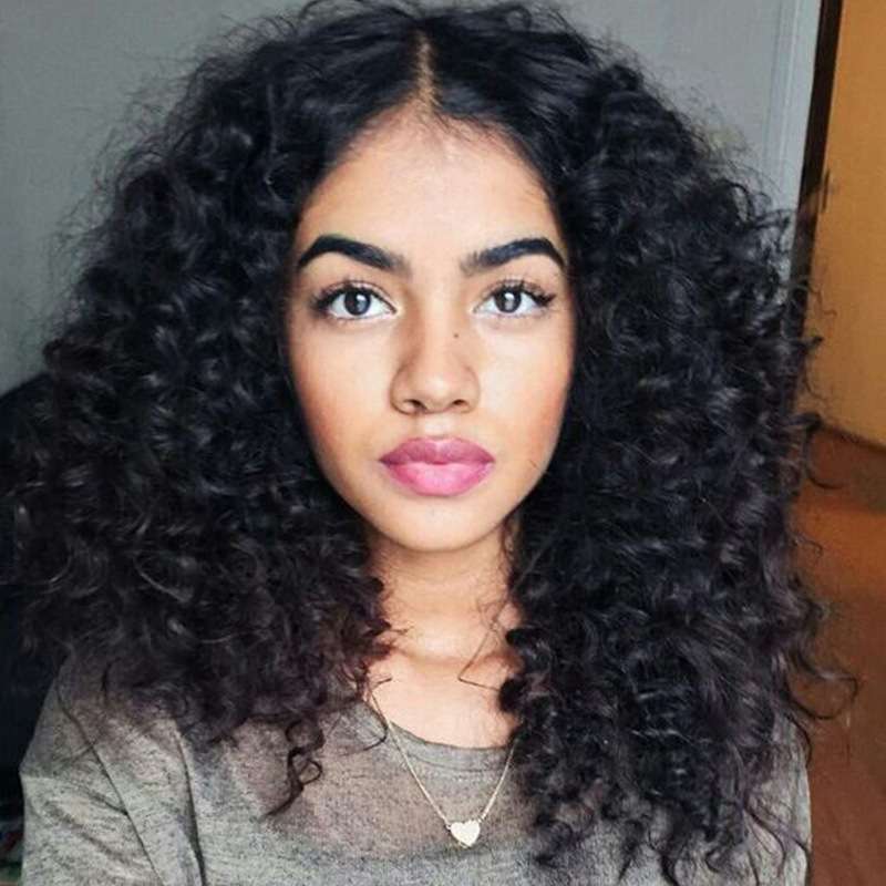 Afro Kinky Curly Wig Synthetic Hair for Women  Female Women's Wigs