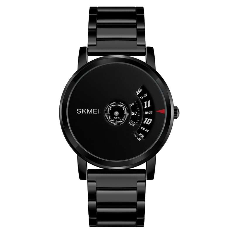 Simple Style Fashion Men Quartz Watch Luxury Creative Steel Band Waterproof Casual Men's Watches