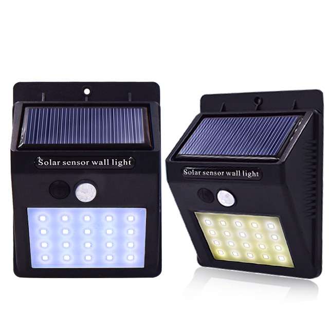 20 LED Solar Light Motion Sensor Waterproof Wireless Solar Power Lamp Outdoor Garden Wall Yard