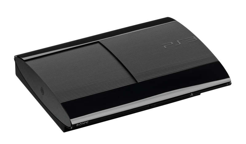 SONY Playstation 3 Super Slim 500 GB - with cables and wireless remote.