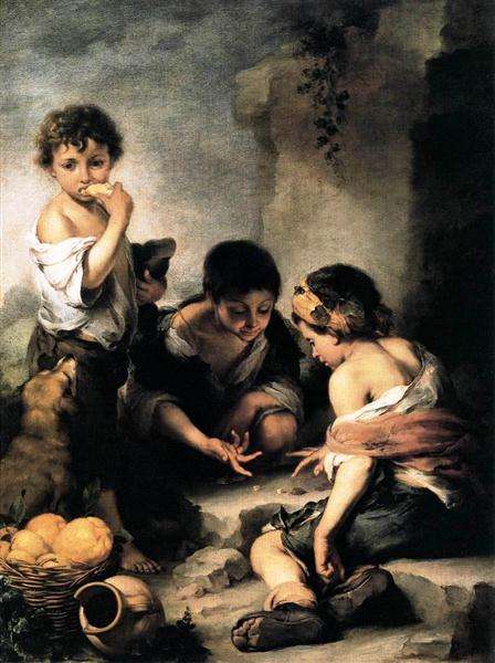 Dice Players - Murillo