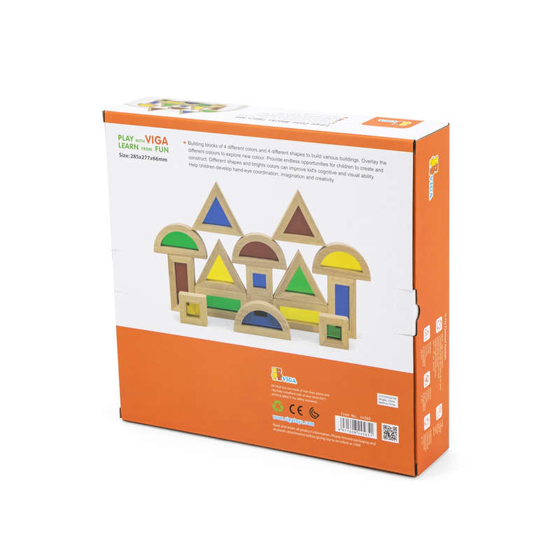 Large Colour Blocks 16pc