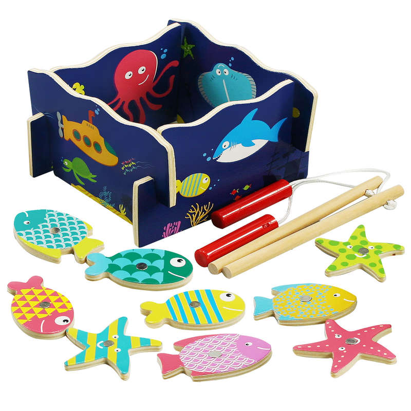 Magnetic Fishing Game - Wooden