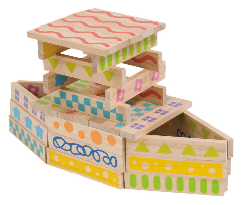Building Block Set 100pc in container