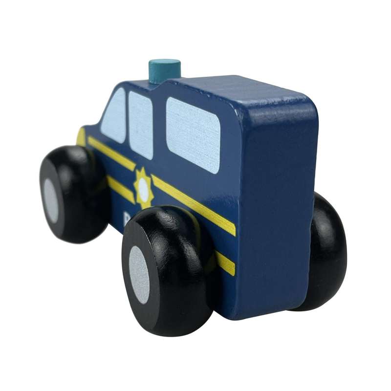 Wooden Police Car