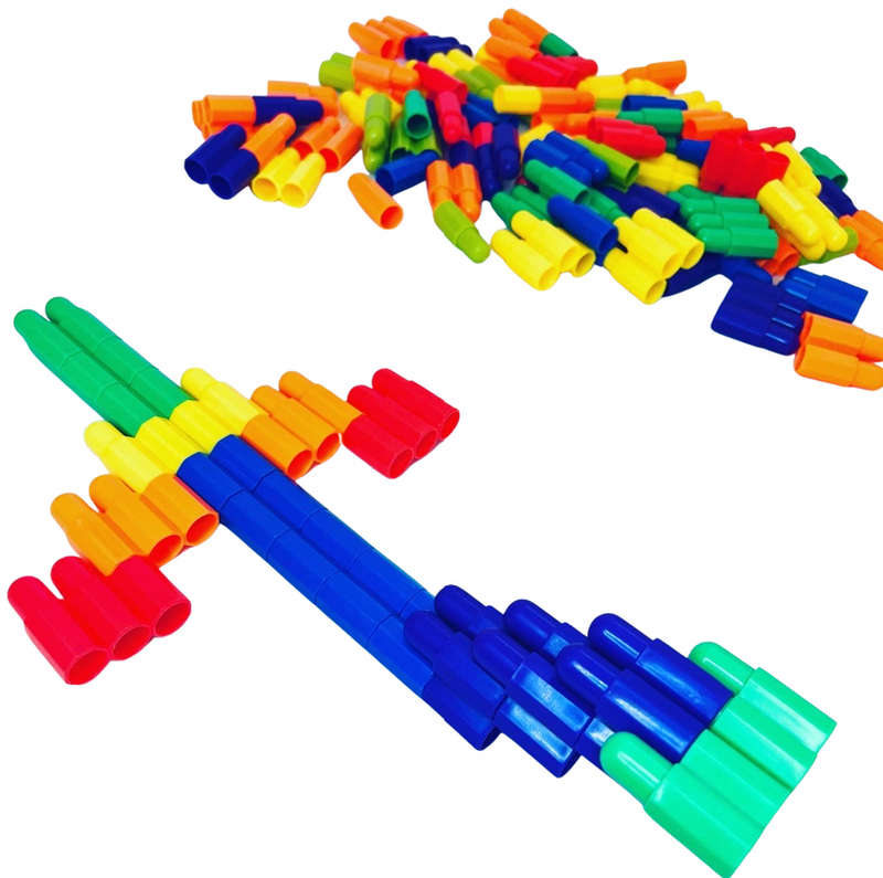Stacking (Bullet) Construction Set - Plastic