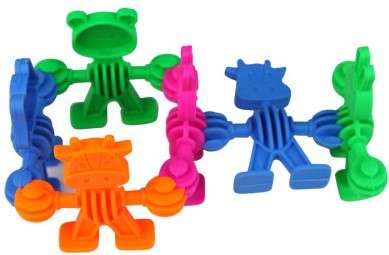Crazy Characters Construction Set - Plastic