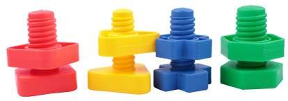 Nuts &amp; Bolts Set - Plastic