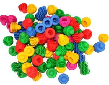 Round Connector Construction Set - Plastic