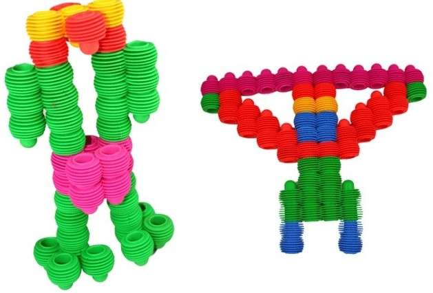 Round Connector Construction Set - Plastic