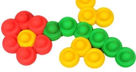 Round Connector Construction Set - Plastic