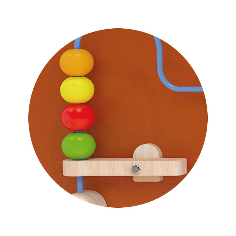 Wire Beads &amp; Gears Horse - Wall Toy (Pre-order)