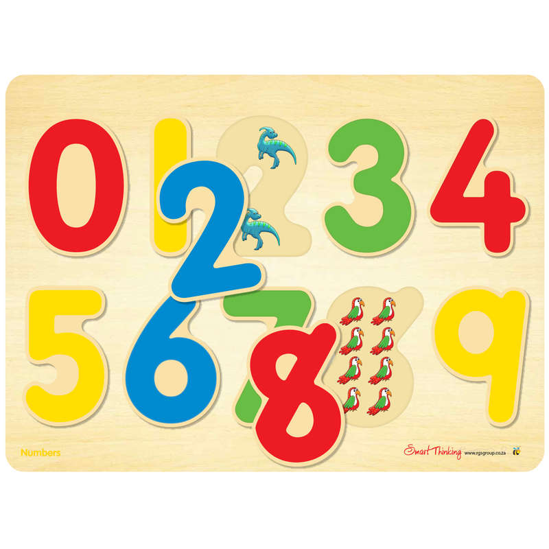 Numbers Tray Puzzle 10pc