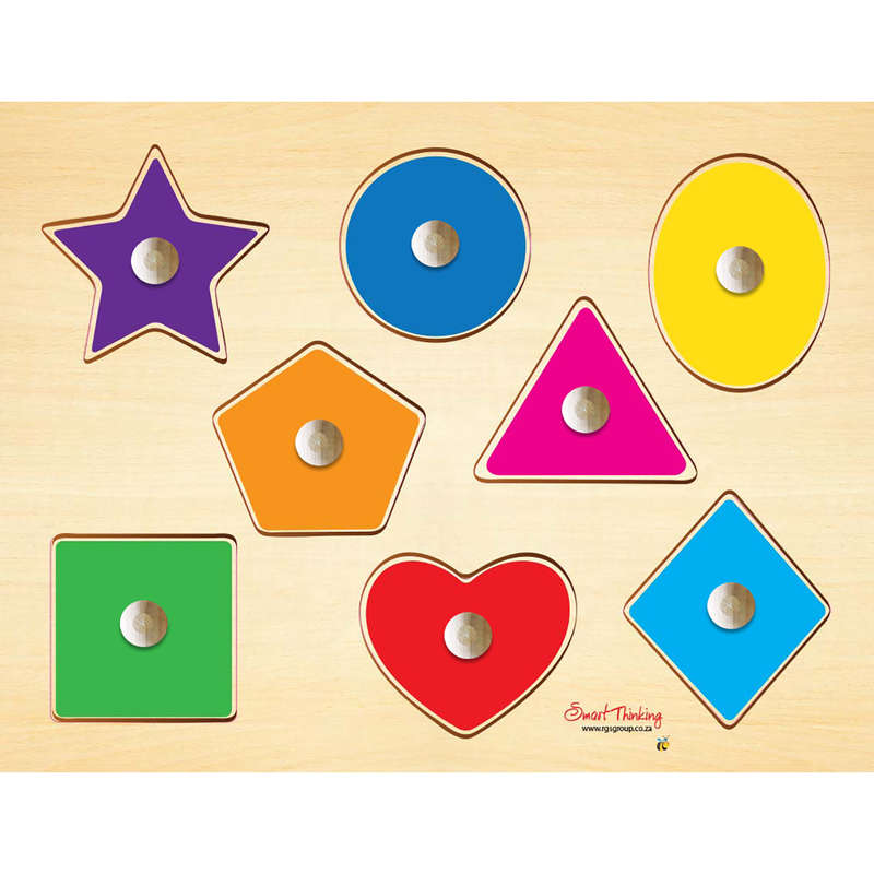 Shapes Peg Puzzle 8pc