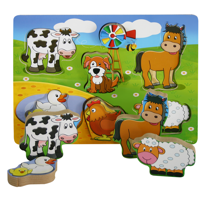 Farm Chunky Puzzle 7pc