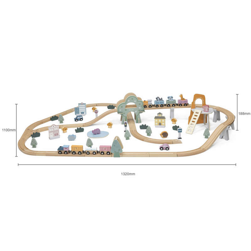 PolarB Train Set 90pc