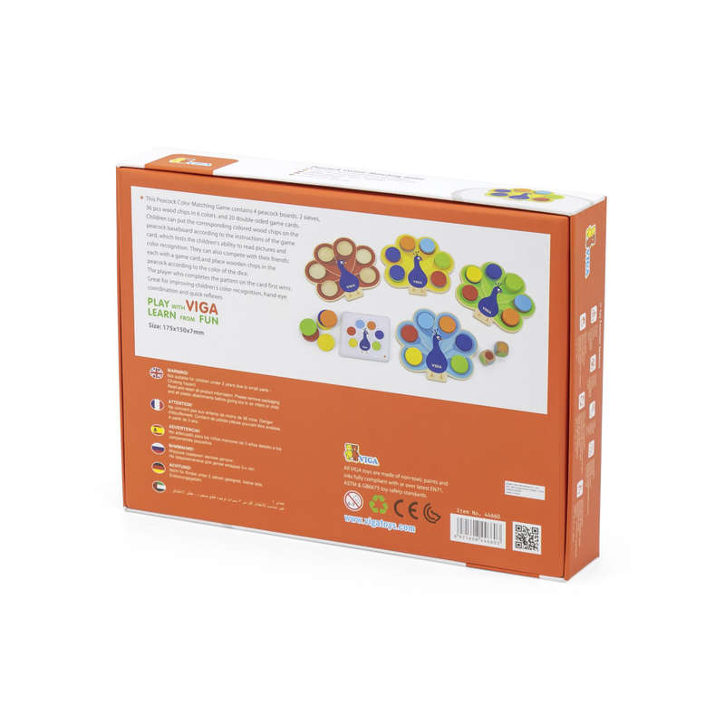 Peacock Color Matching Game