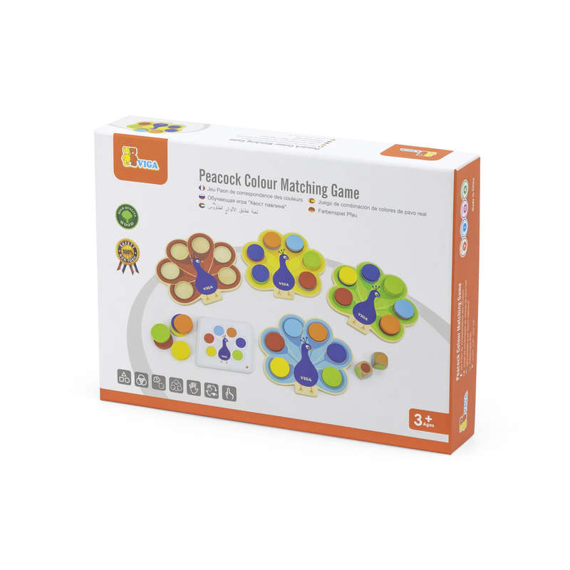 Peacock Color Matching Game