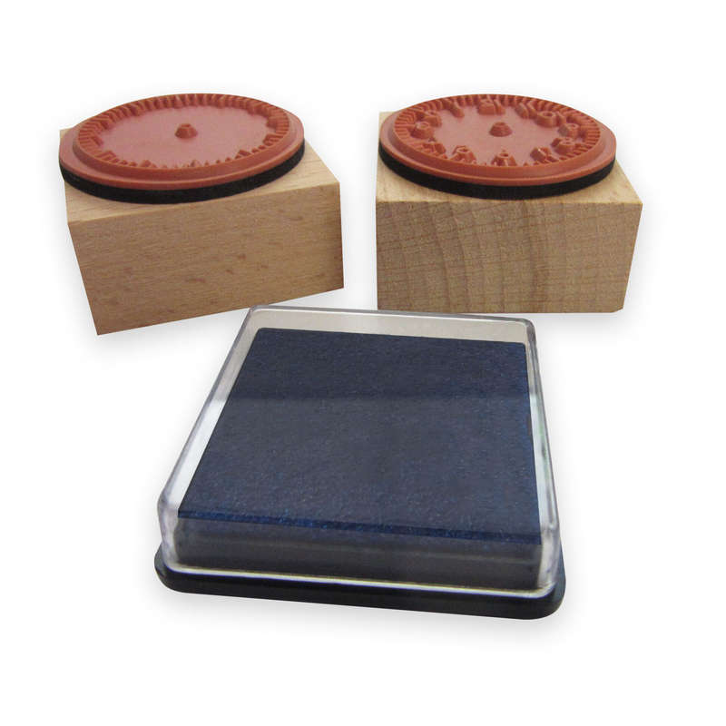 Clock Face Stamps