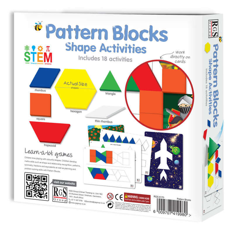 Pattern Blocks Shape Activities