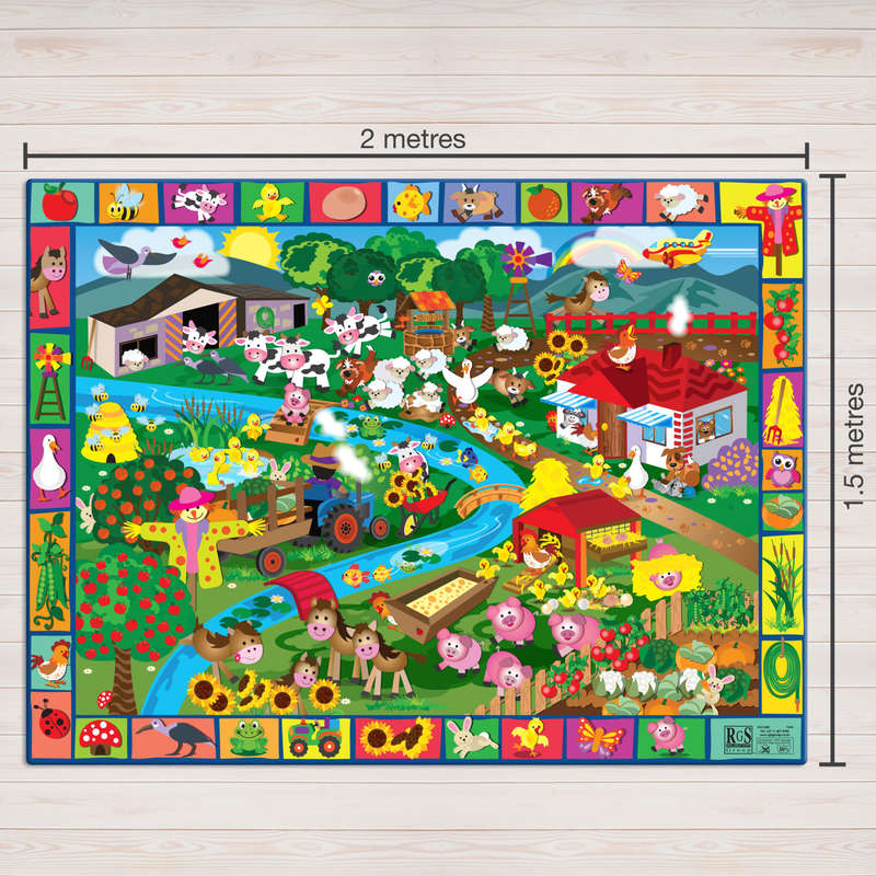 Farm Activity Play Mat