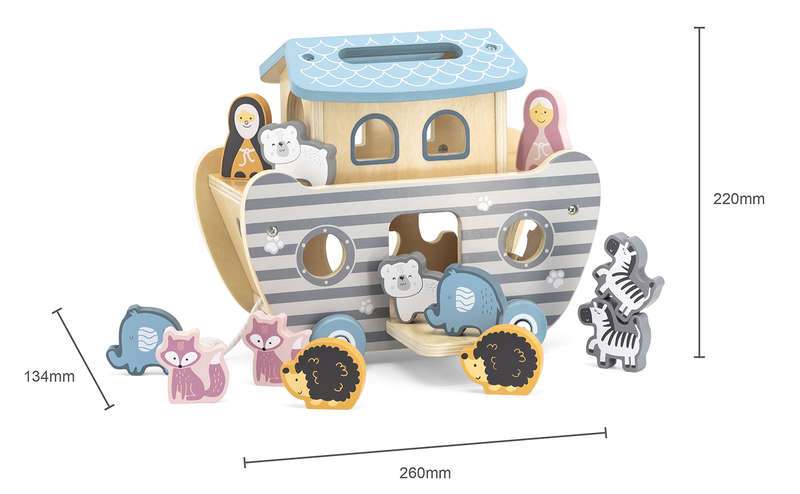 PolarB Noahs Ark Shape Sorter