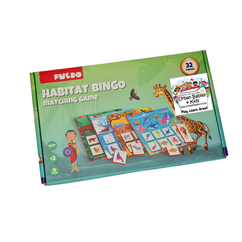 Habitat Bingo Matching Game