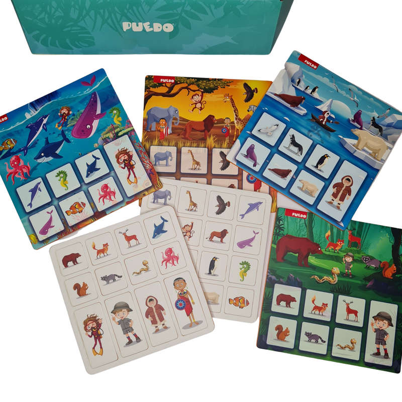 Habitat Bingo Matching Game