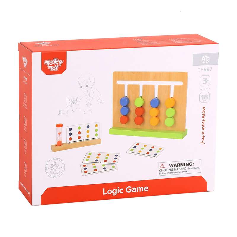 Wooden Logic Game