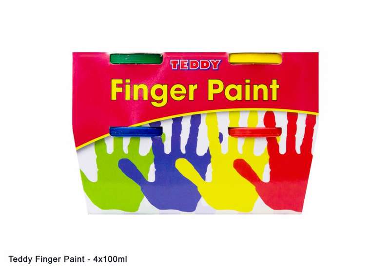 Finger Paint 4 x 100ml