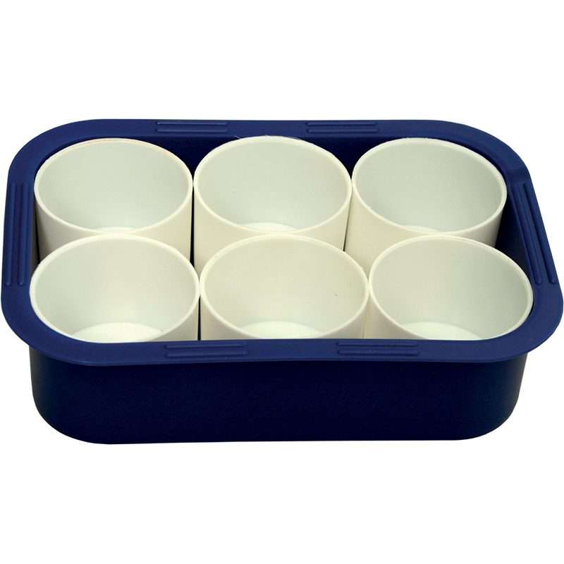 8 POT PAINT TRAY SET