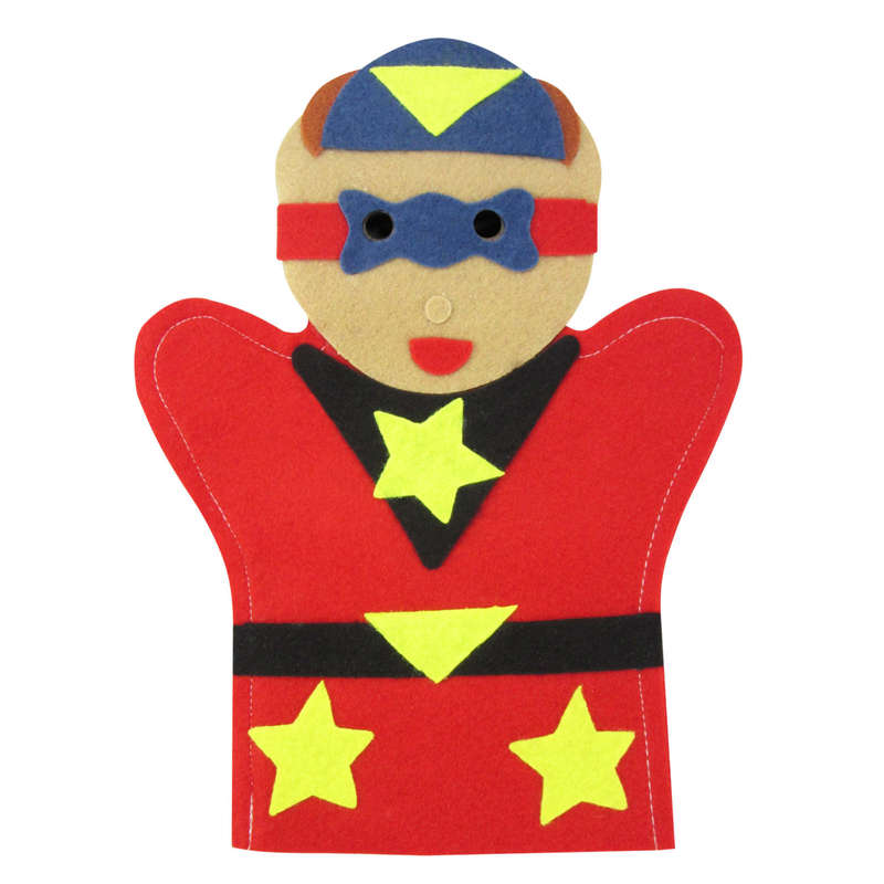 Hand Puppets Super Heroes
