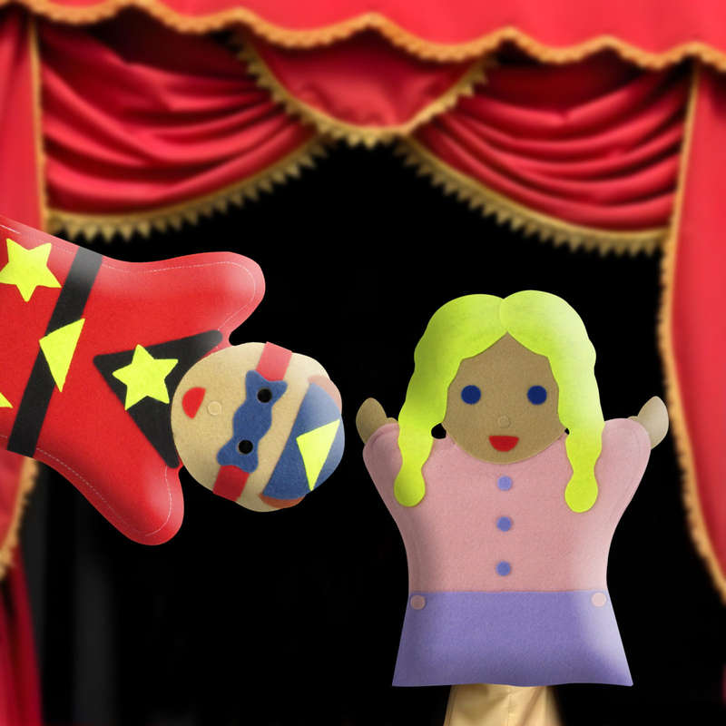 Hand Puppets Super Heroes