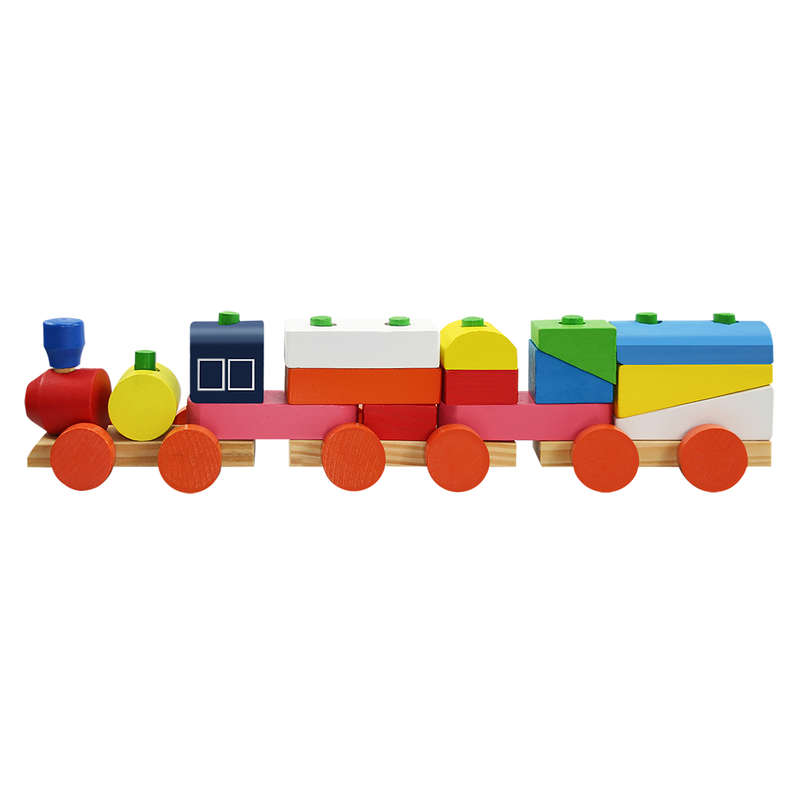 Wooden Stacking Train