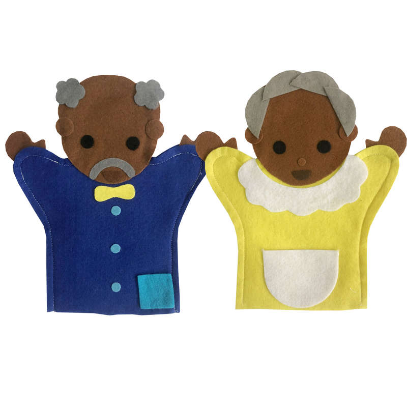 Hand Puppets Grandparents