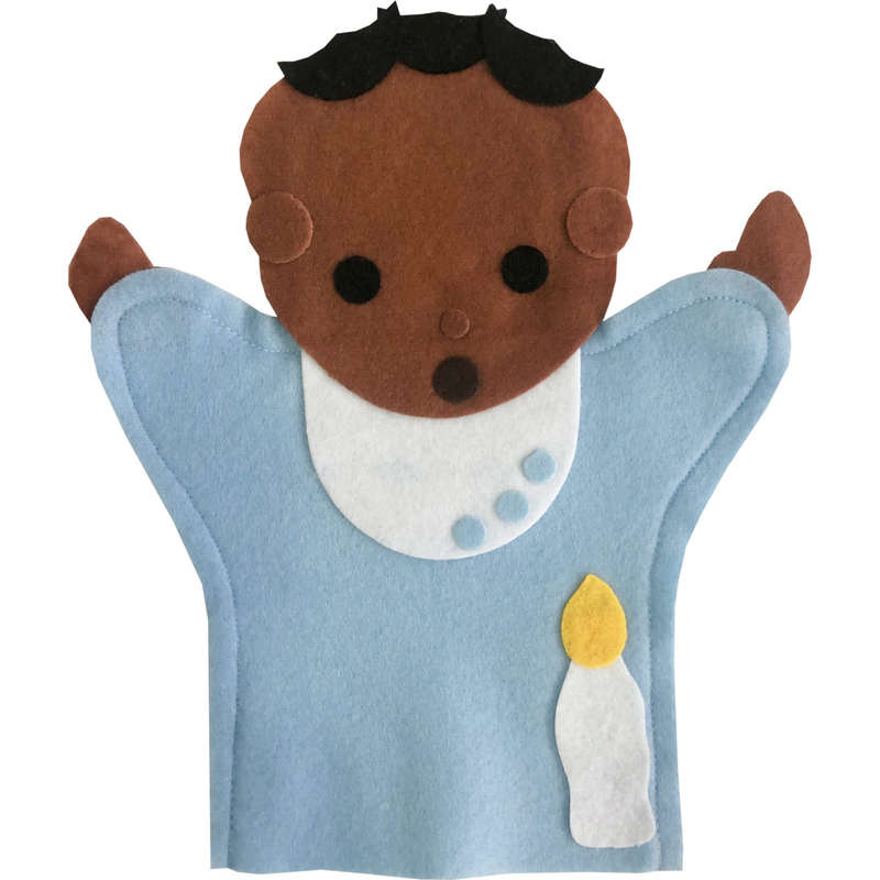 Hand Puppets Family Set 1 3pc