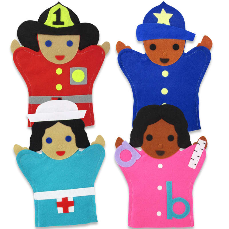 Hand Puppets Professions